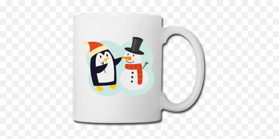 Mugs - Como E A Vida Dos Pinguins Na Antártida Emoji,Hot Chocolate Emoji