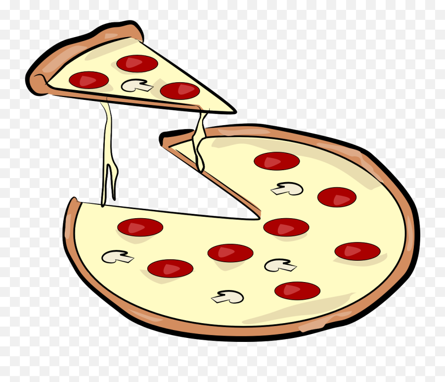 Pizza Emoji Clip Art Emoticon Clip Art - Slice Clipart Black And White,Pizza Emoticon