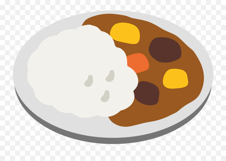 File - Curry Food Png Cartoon Emoji,Rice Emoji