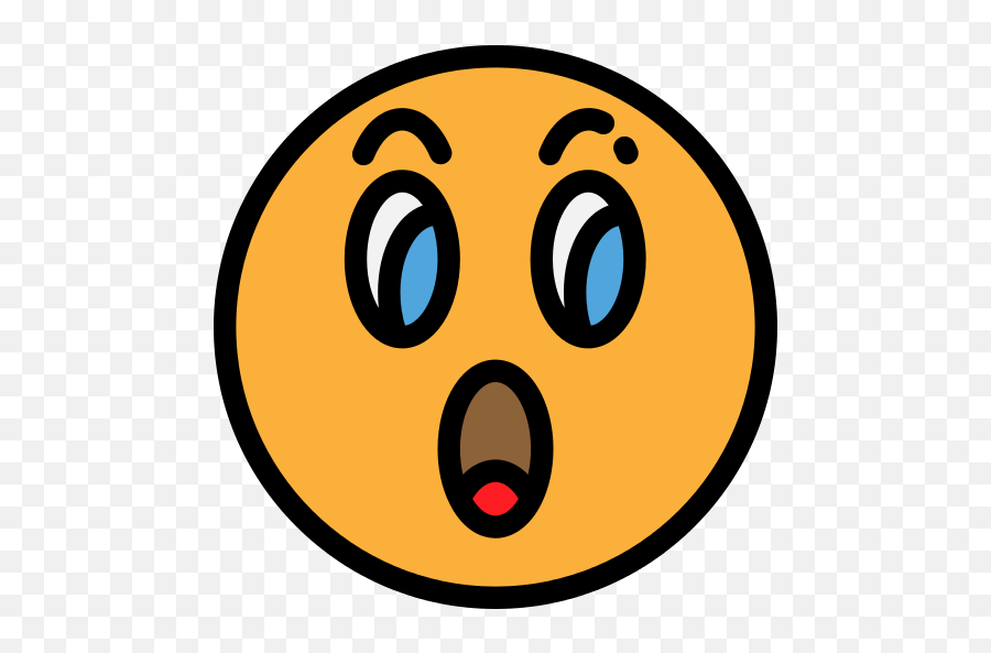 Surprise Png Icon - Surprise Icon Emoji,Surprised Face Emoticon