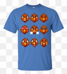 Womens Turkey Emojis Thanksgiving T,Thanksgiving Emojis