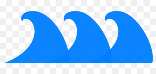 Waves Clipart 6 Image 5 - Clear Background Emoji