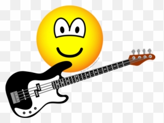 9 Religious Smiley Icons Images - Bass Player Emoji