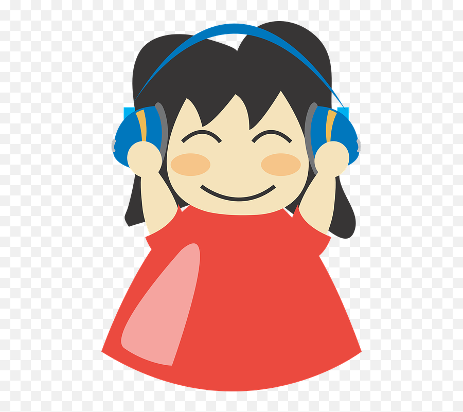 Free Headphones Music Vectors - Listen To Music Png Emoji,Listening Emoticon
