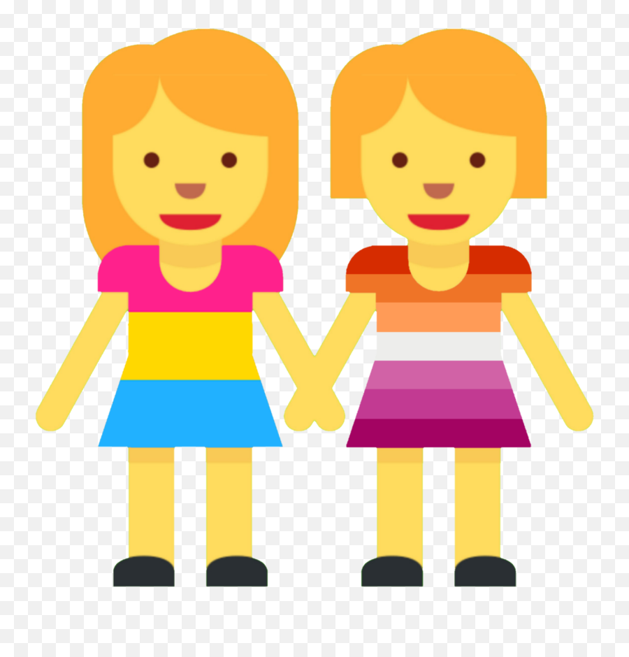 James Wlw Emojis - Lesbian Couple Discord Emoji,Couple Holding Hands Emoji