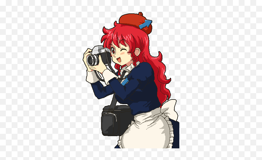 Camera Anime Character Png Emoji,Thank You Japanese Emoticon