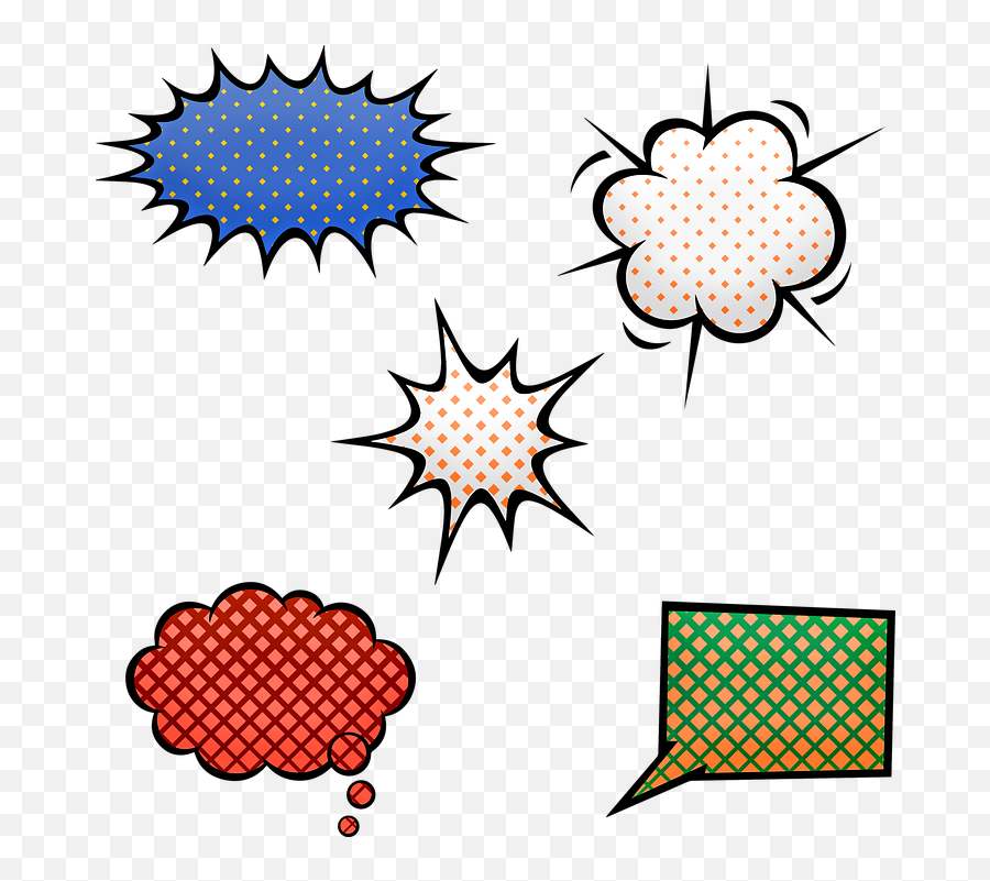 Speech Bubble Comic Bubbles - Free Image On Pixabay Comics Emoji,Speech Bubble Emoji