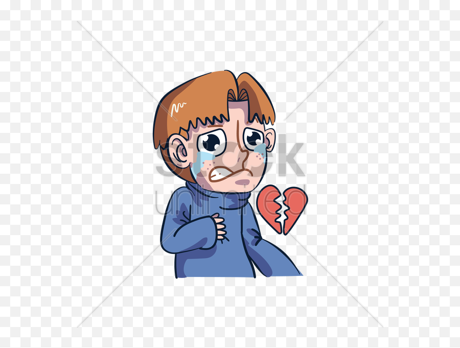 Broken Heart Boy Png U0026 Free Broken Heart Boypng Transparent - Boy Cartoon Broken Heart Emoji,Heart Break Emoji