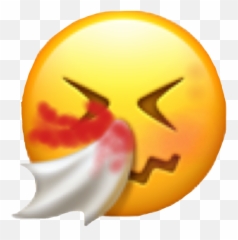 Freetoedit Emoji Blush Nosebleed Bleed Embarrassed Anim - Iphone Flu