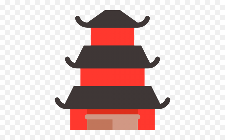 Pagoda Clipart Chinese - Clipart Asia Icon Emoji,Stir Fry Emoji