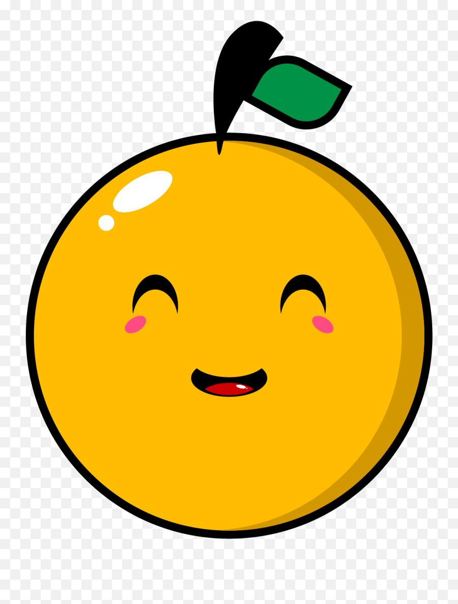 Smiley Orange Clip Art - Smiley Emoji,Spring Emoticon