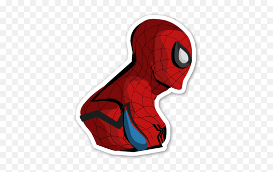 Spider - Man Aware Sticker Sticker Mania Spider Man Sticker Png Emoji,Spider Emoji
