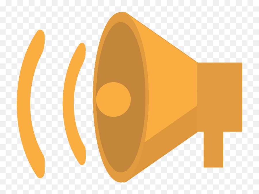 Loudspeaker Emoji Clipart - Bell,Megaphone Emoji