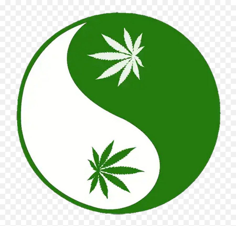 Photo Yin Yang Bongs Weed Google Cannabis Pipes - Pot Leaf Smiley Tattoo Emoji,Yin Yang Emoji