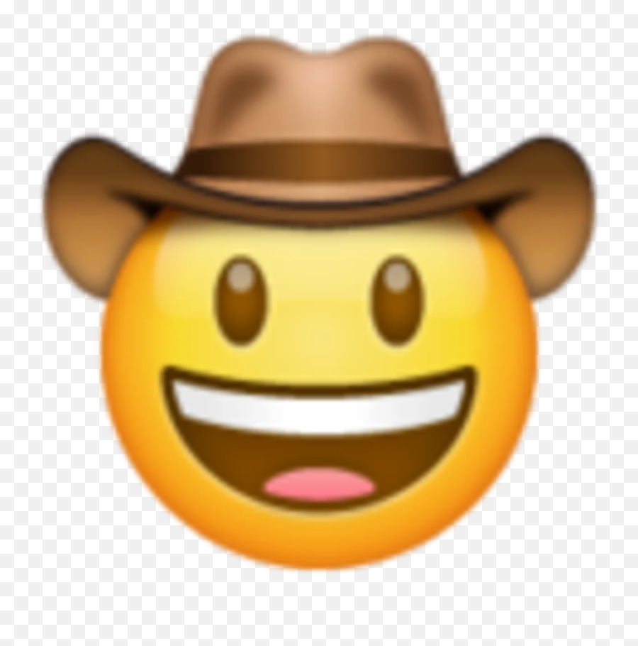 Significado De Los Emojis De Whatsapp - Cowboy Whatsapp,Sombrero Emoji