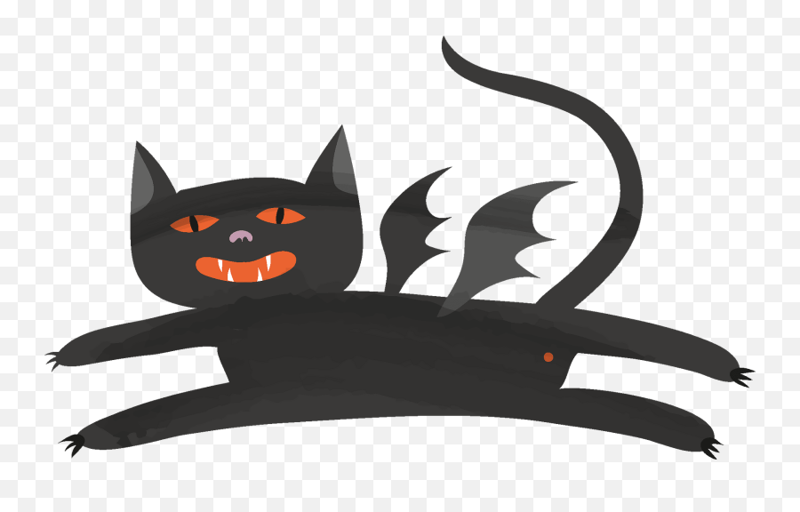 Black Cat Clipart Free Download Transparent Png Creazilla - Fictional Character Emoji,Cthulhu Emoji