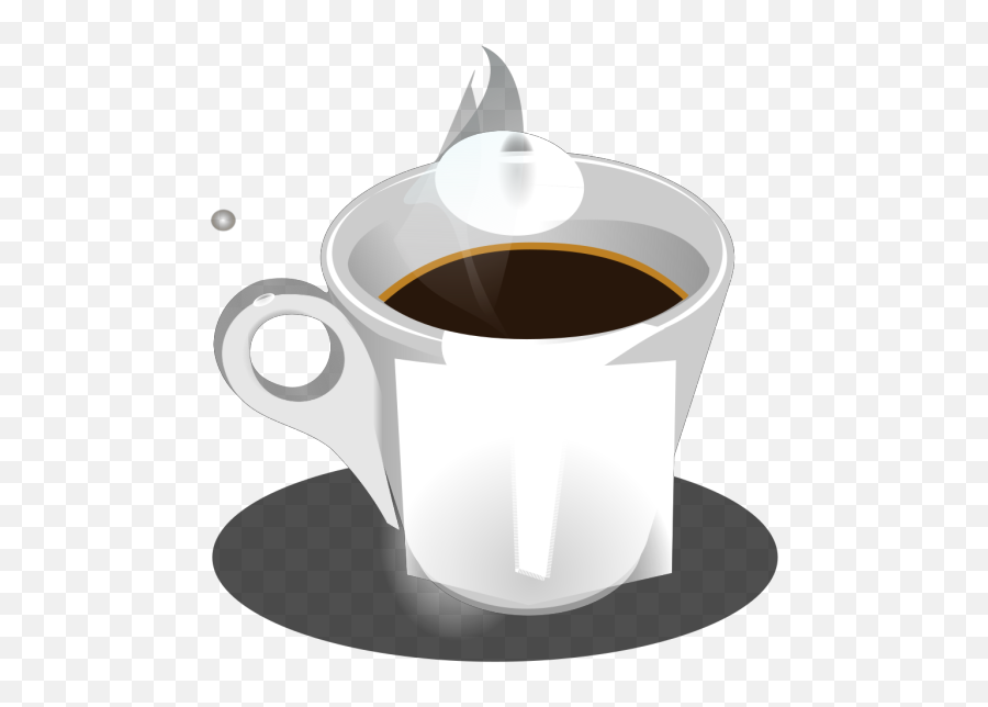 Espresso Coffee Png Svg Clip Art For Web - Download Clip Saucer Emoji,Coffee Emoji Png