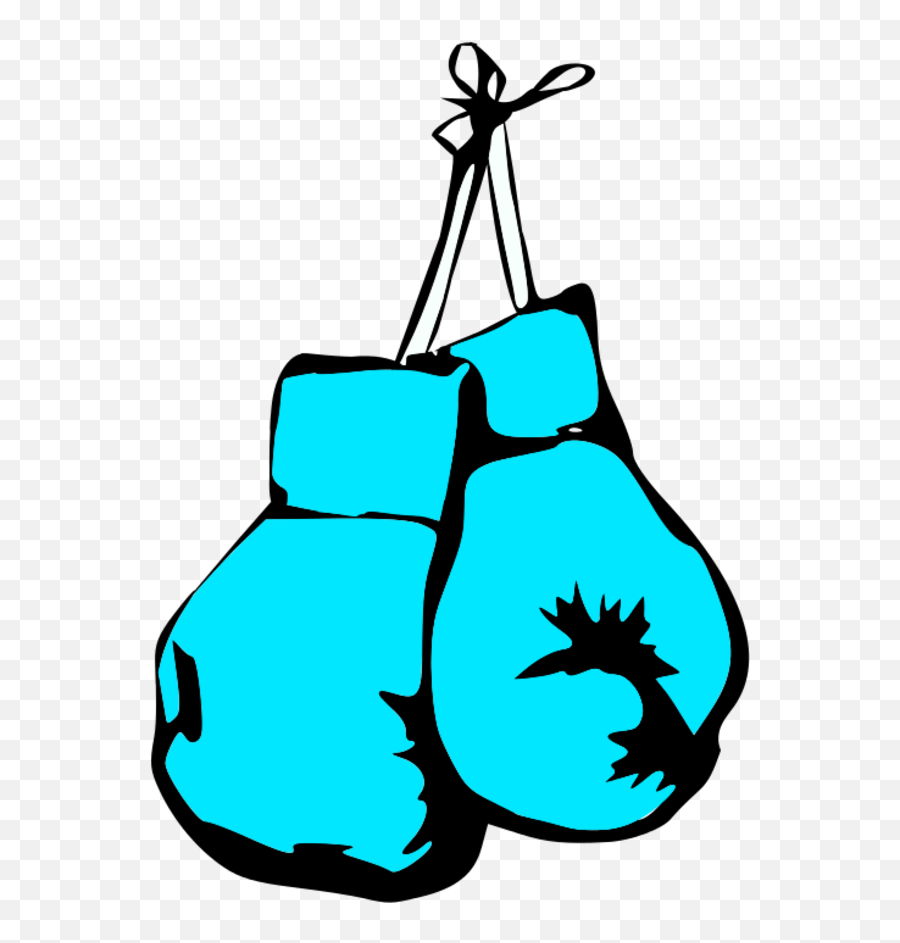 Blue Boxing Gloves Clipart - Boxing Gloves Clipart Black And Transparent Blue Boxing Gloves Clipart Emoji,Boxing Gloves Emoji