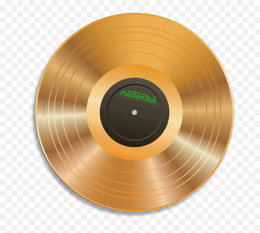 Gold Vinyl Record Png - Gold Vinyl Record Png Emoji,Vinyl Record Emoji