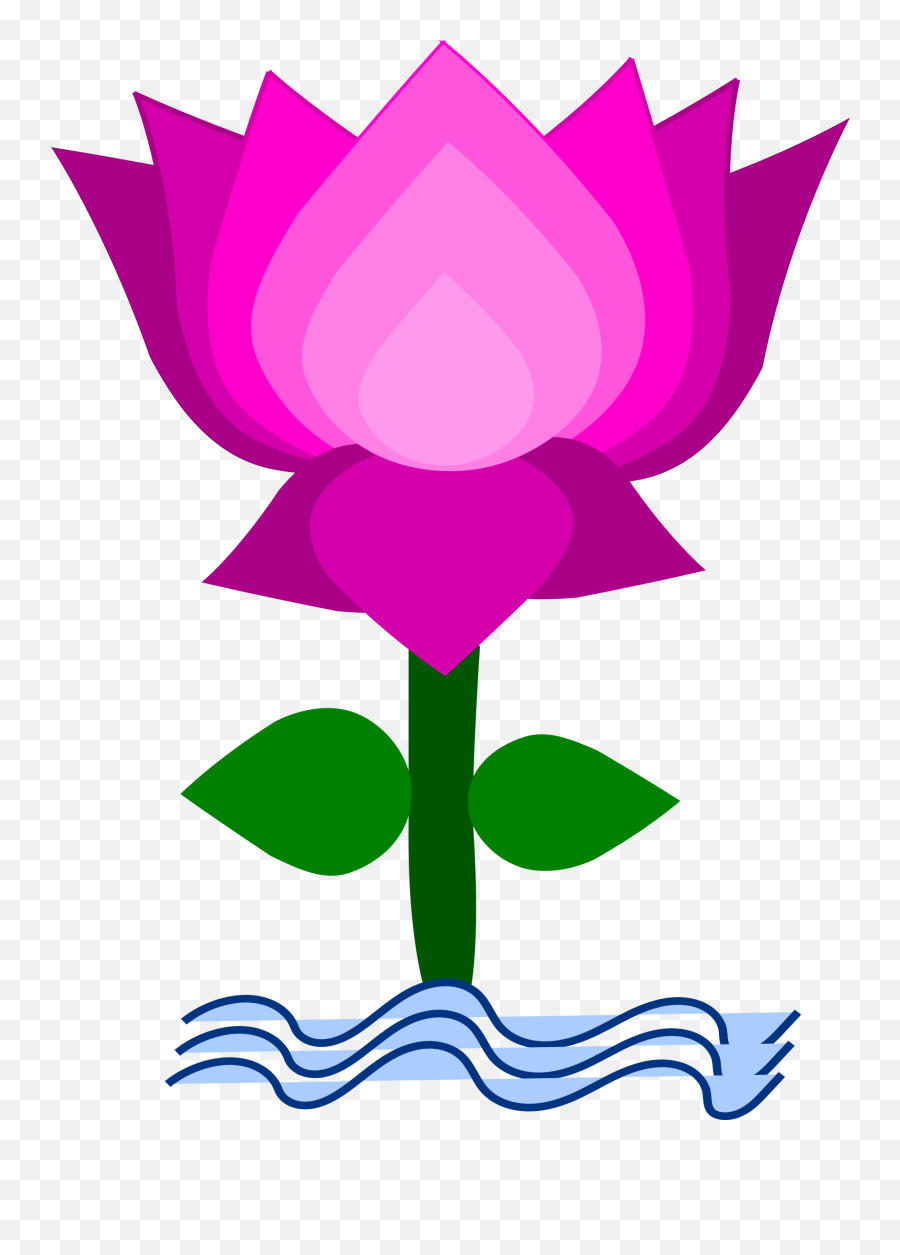 Big Image - Flower Lotus Clip Art Emoji,Lotus Flower Emoji