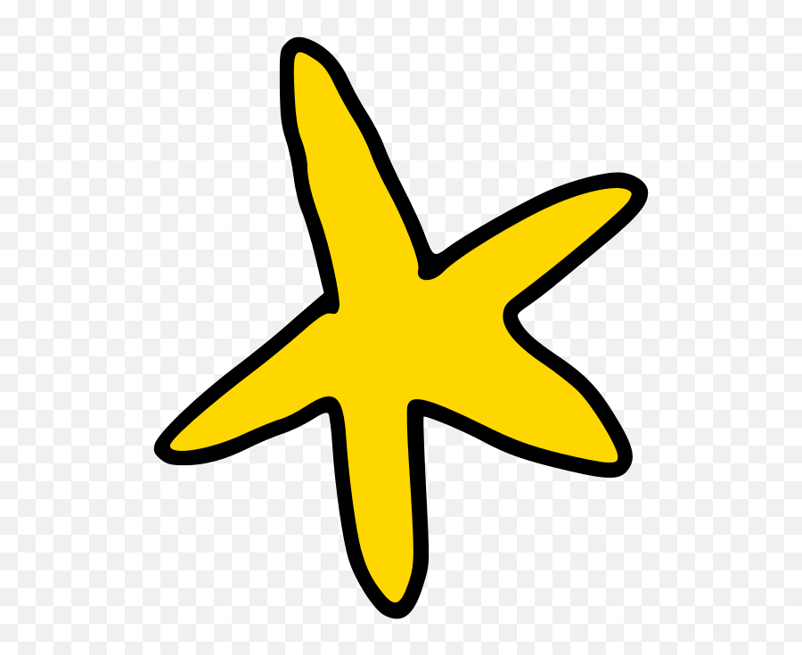 Hand Drawn Star Yellow Clipart Free Svg File - Svgheartcom Lovely Emoji,Flag Horse Lady Music Emoji