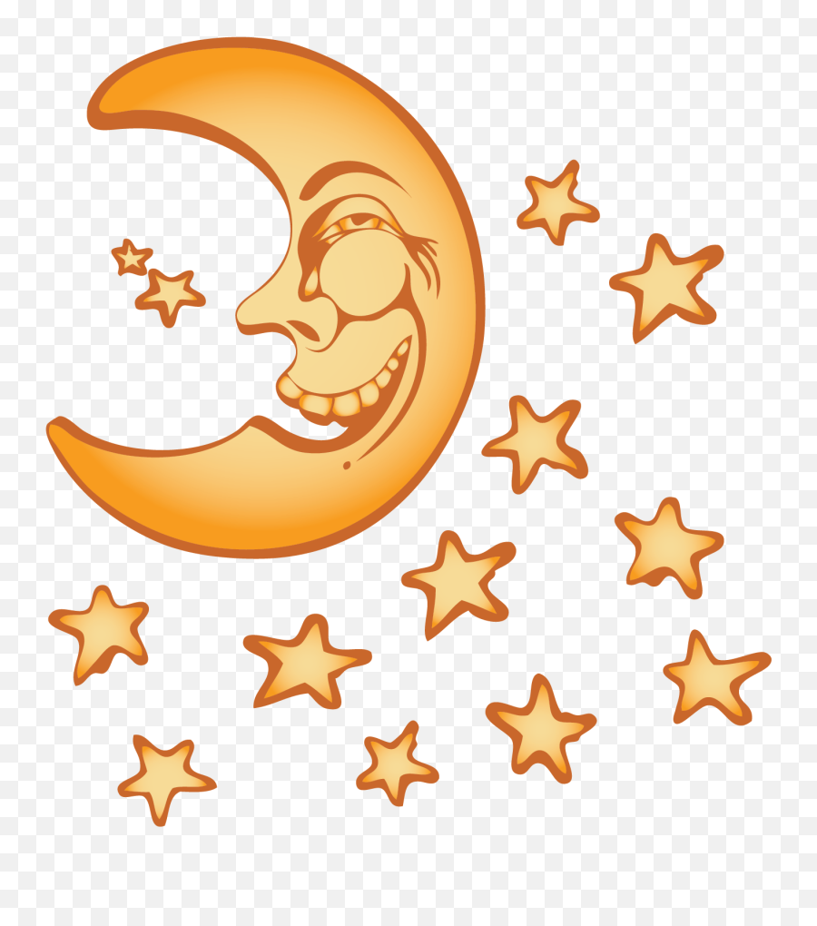 Clipart Stars Night Sky Clipart Stars - Vector Graphics Emoji,Night Sky Emoji