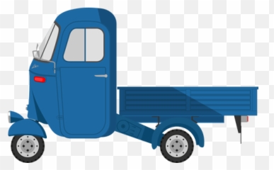Blue Truck Image - Ape Piaggio Png Emoji,Fire Truck Emoji