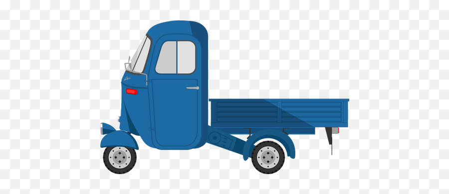 Blue Truck Image - Ape Piaggio Png Emoji,Fire Truck Emoji