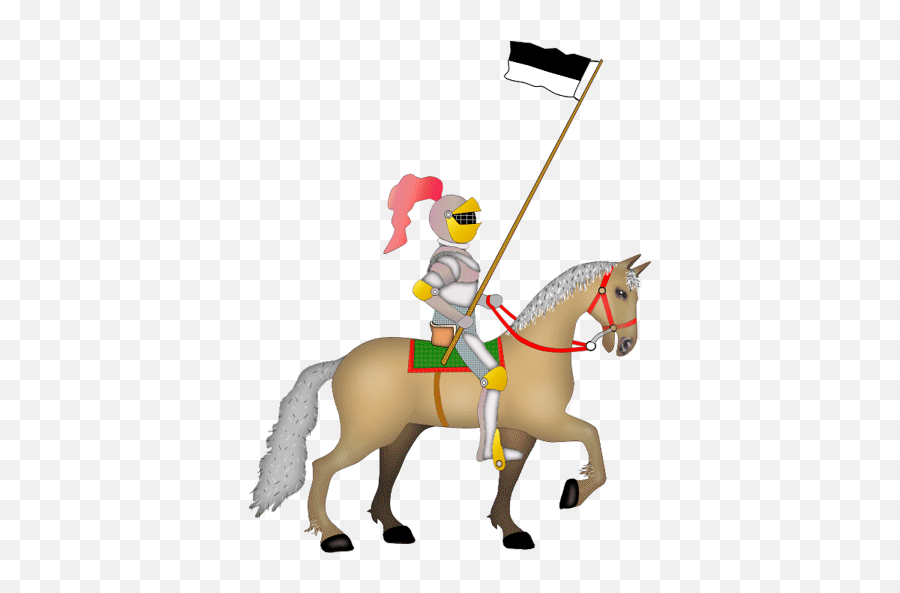 Knight Free Images At Vector Clip Art Image - Knights In Horses Gif Emoji,Knight Emoji