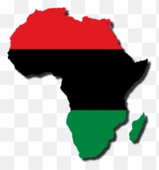 Africa Flag - With Pan African Colors Emoji