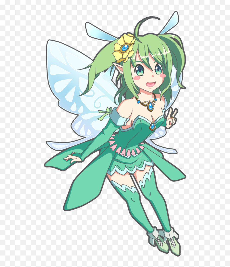Fairy Png - Fairy Anime Png Emoji,Four Leaf Clover Emoji