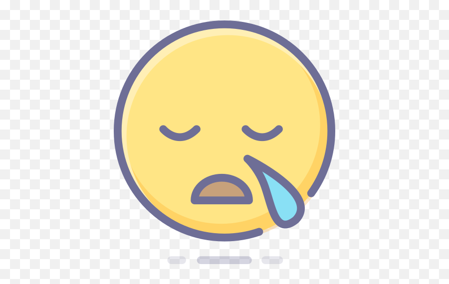 Emoji Emoticon Sleep Sleeping Free Icon Of Emotion - Smiley,Sleeping Emoji