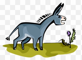 Mule Clipart Domesticated Mule Domesticated Transparent - Canario De Platero Y Yo Emoji,Jackass Emoji
