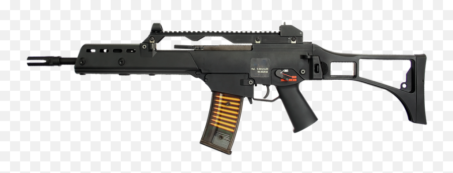 G36k Heckler Koch Weapon - Hk G36 Emoji,Old Gun Emoji