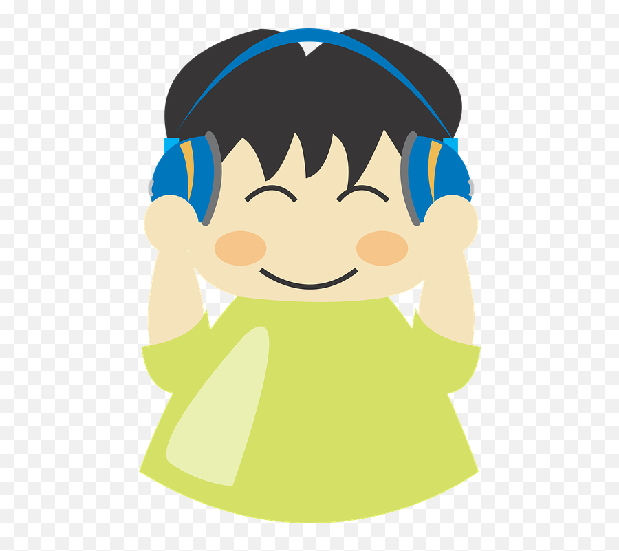 Free Headphones Music Vectors Emoji,Listening Emoticon