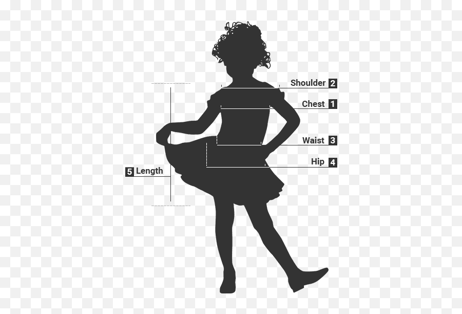 Size Guide - Happy Girl Clipart Silhouette Emoji,Leg Lamp Emoji