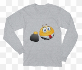 Unisex Business Emoji Long Sleeve T