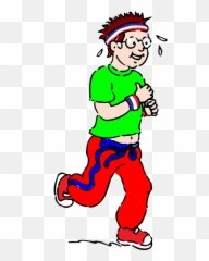 Blood Sweat And Tears Is Hard Work - Jogging Clip Art Emoji