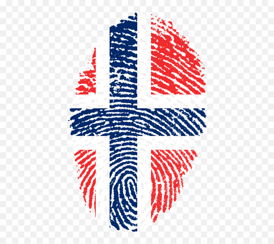 Norway Flag Fingerprint - Norway Flag Fingerprint Emoji,Pride Flag Emojis