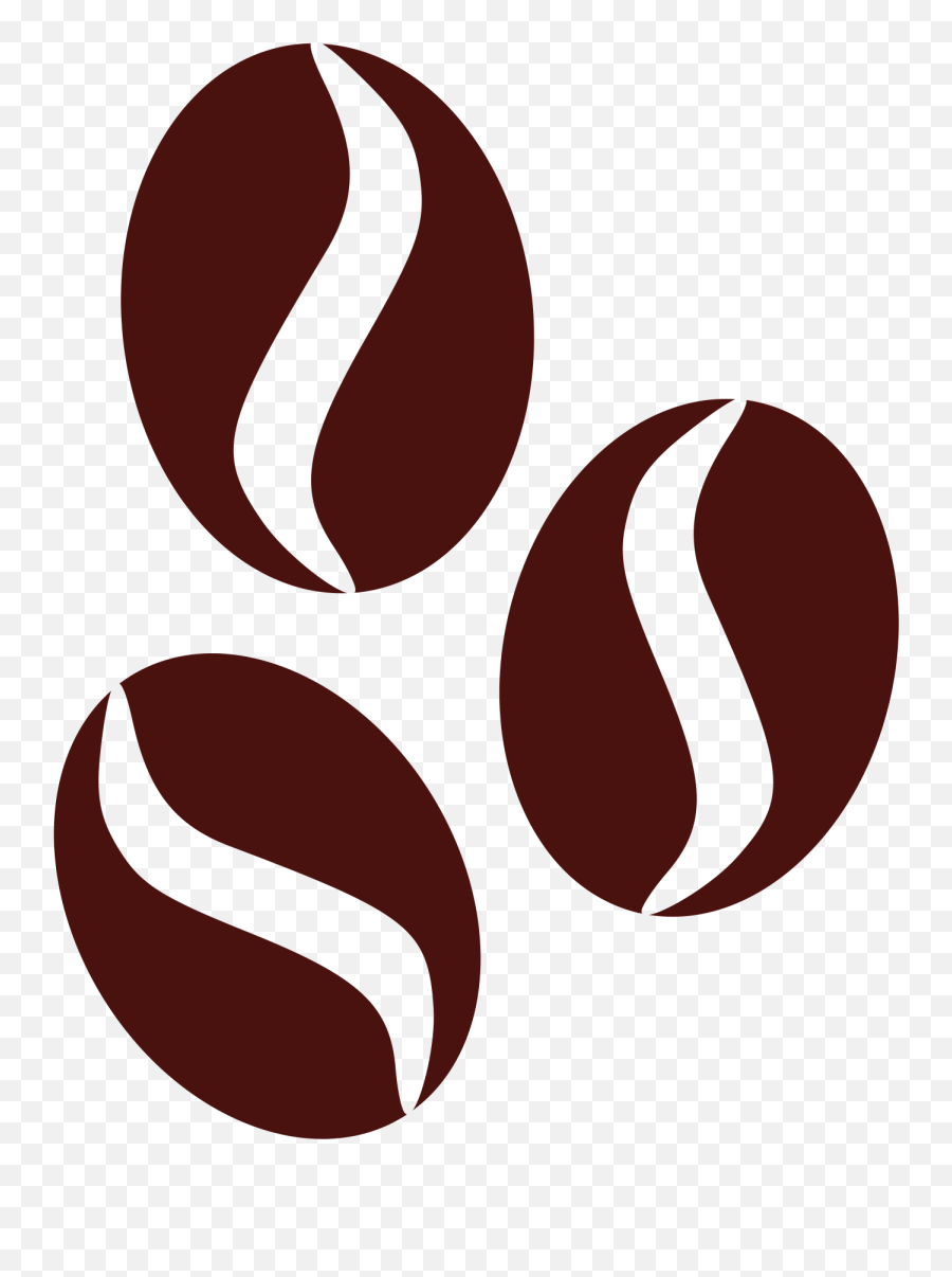 Clipart Logo Coffee Beans Png - Coffee Beans Clip Art Emoji,Coffee Bean Emoji