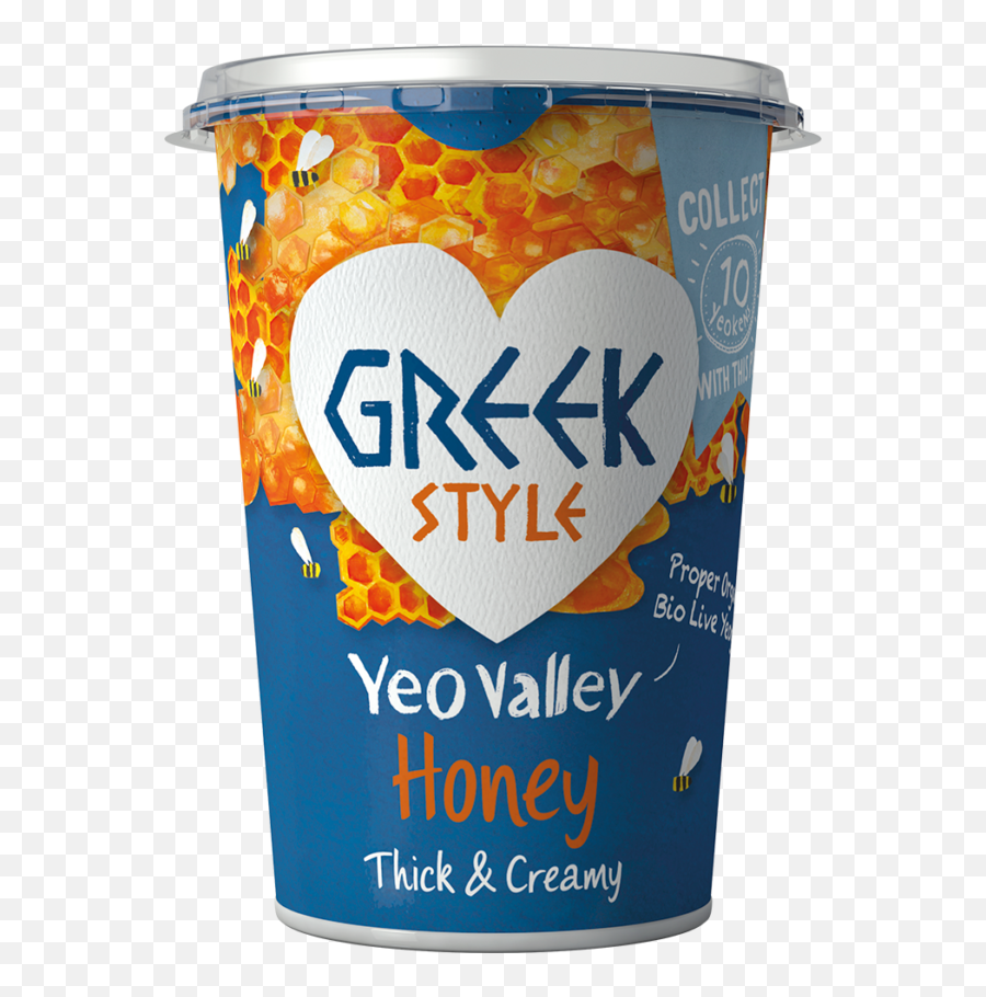 Greek Style Organic Yogurt With Honey U2013 Hawkridge - Yeo Valley Greek Yogurt Emoji,Yogurt Emoji