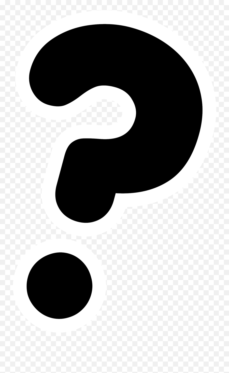 Clipart Image Of Question Mark - Question Mark Clipart Emoji,Double Exclamation Mark Emoji