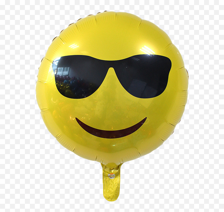 18 Inch Helium Emoji Foil Balloon - Emoji Helium Balloons,Emoji Balloon Arch