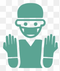 Transparent Surgery Clipart - Surgeon Emoji
