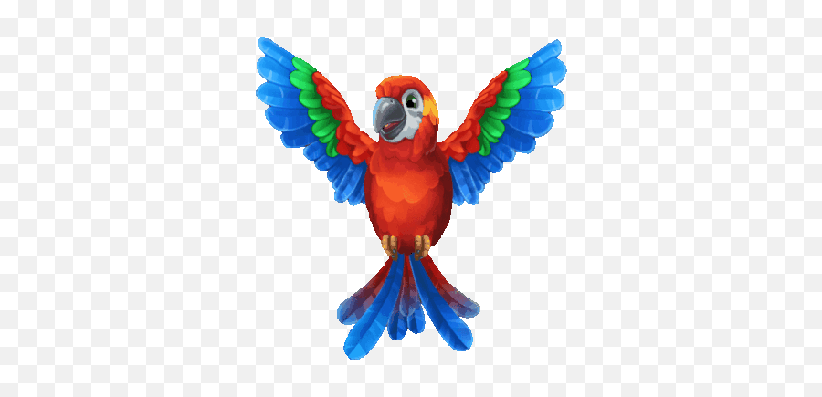 Transparent Animated Bird Gif Emoji,Parrot Emoji