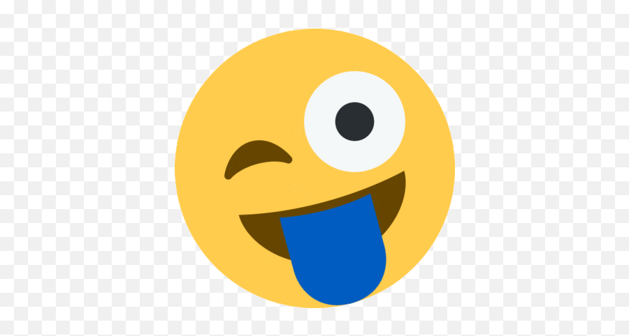 Emoji Smile Gif - Winking Emoji Gif,Emoji Smile