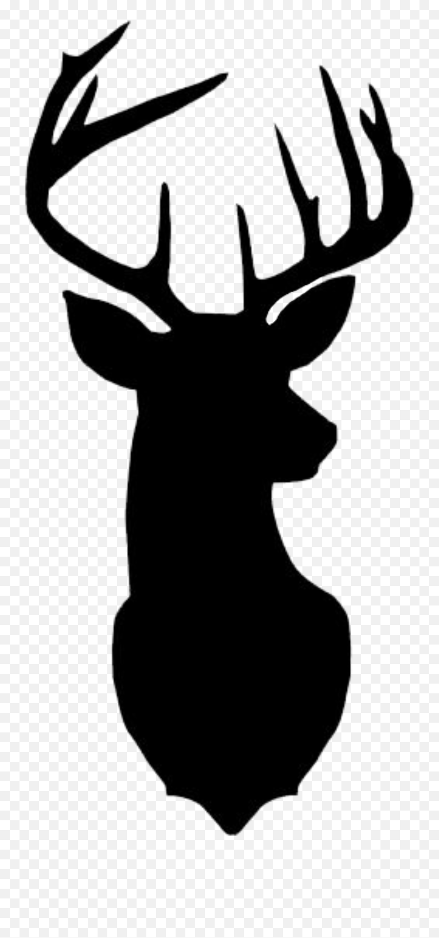 Edit - Deer Silhouette Emoji,Deer Hunting Emoji