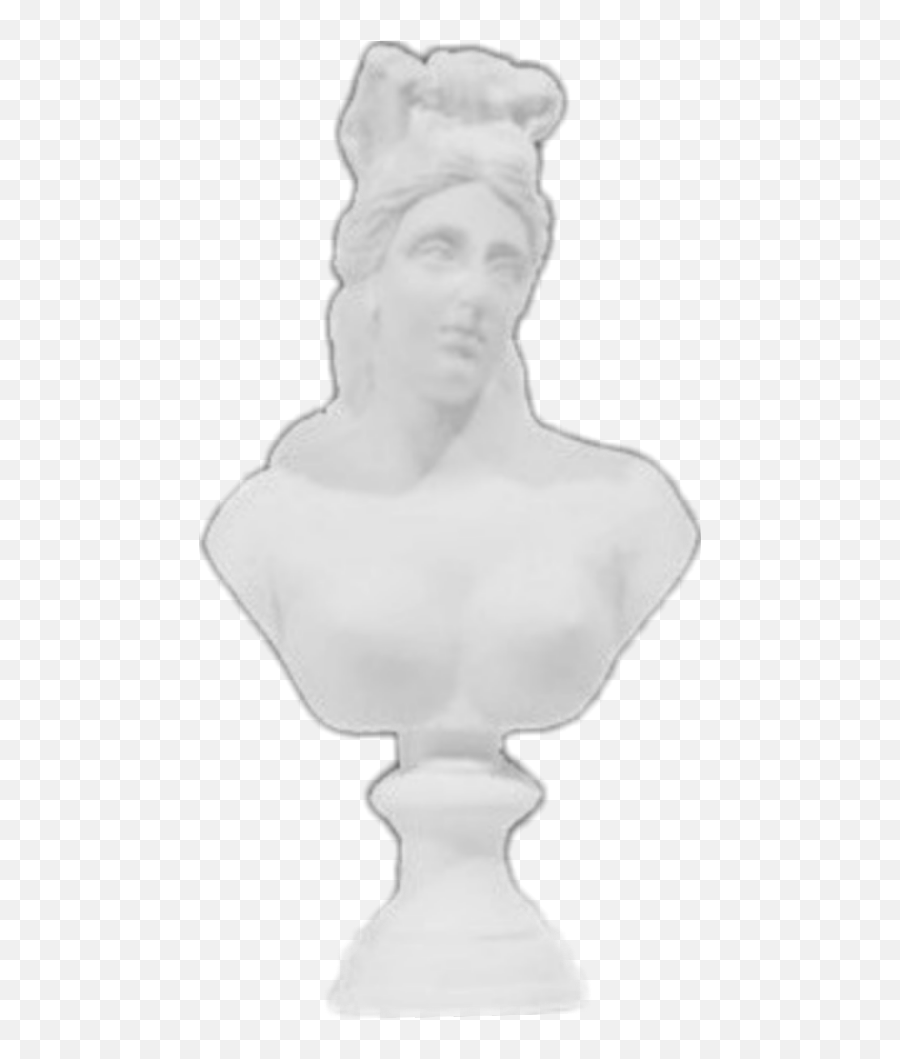 Aeshetic White Statue - Bust Emoji,Statue Emoji