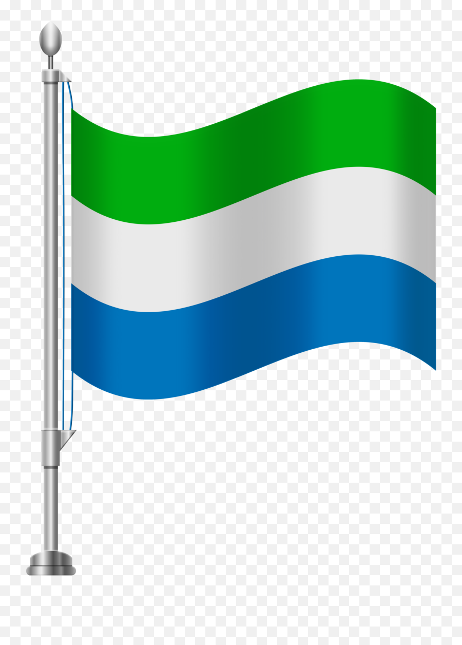 Sierra Leone Flag Png Clip Art - Clipart Sierra Leone Flag Emoji,Catalan Flag Emoji