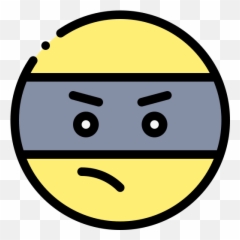 Ninja - Circle Emoji,Shuriken Emoji